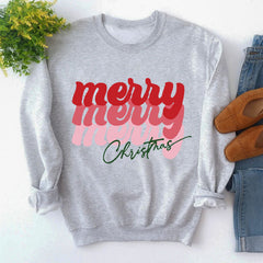 Long Sleeve O-Neck Letter Print Oversized Sweatshirt