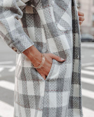 Button Down Front Pocket Shacket Top