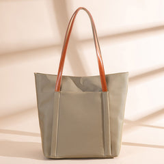 Commuter Canvas Casual Simple Women's Large Oxford Shoulder Tote Bags