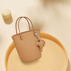 Fashionable Cowhide Handmade Leather Women's Handbags