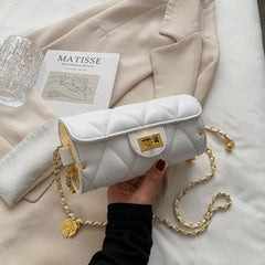 Classic Chain Small Round Retro Simple Shoulder Crossbody Bags