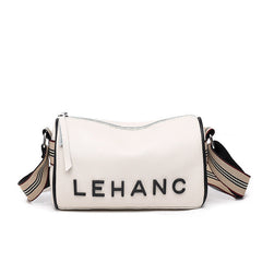 Women's Cow Leather Letters Small Casual Shoulder Large Crossbody Bags