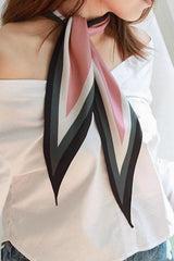 Color Block Rhombus Scarf