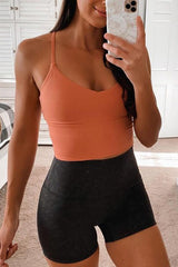 Solid Slip Yoga Top