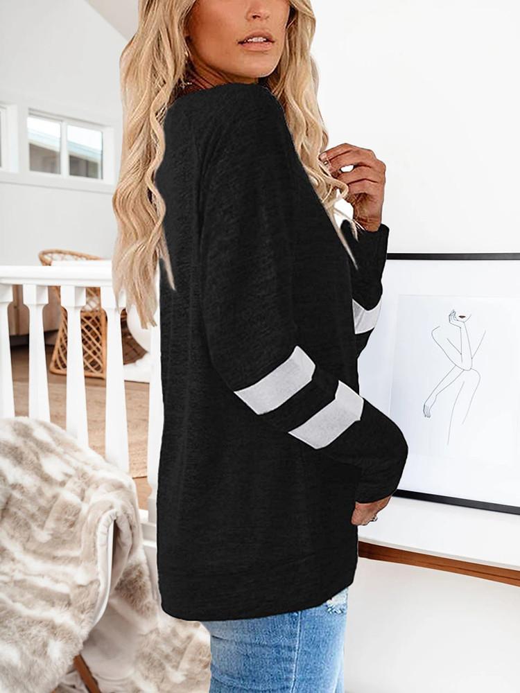 Woman's Crewneck Sweatshirts Long Sleeve T-shirt