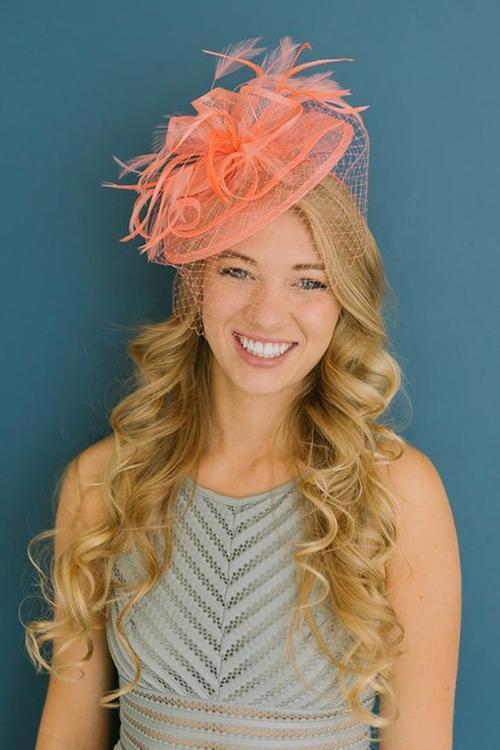 Feather Veil Fascinator