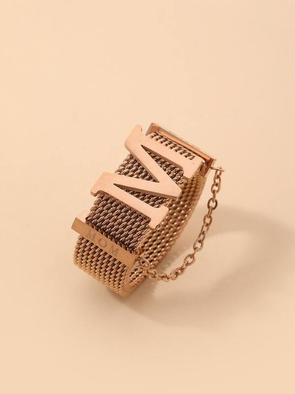 Letter Decor Ring