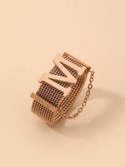 Letter Decor Ring