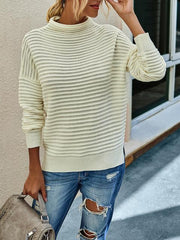 Long Sleeve Knitting Turtleneck Sweater
