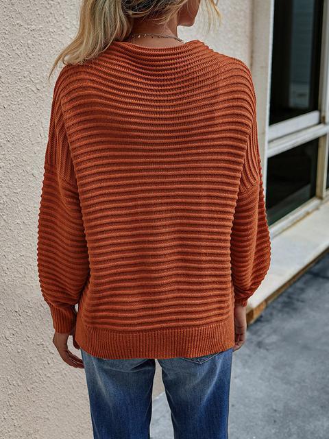 Long Sleeve Knitting Turtleneck Sweater